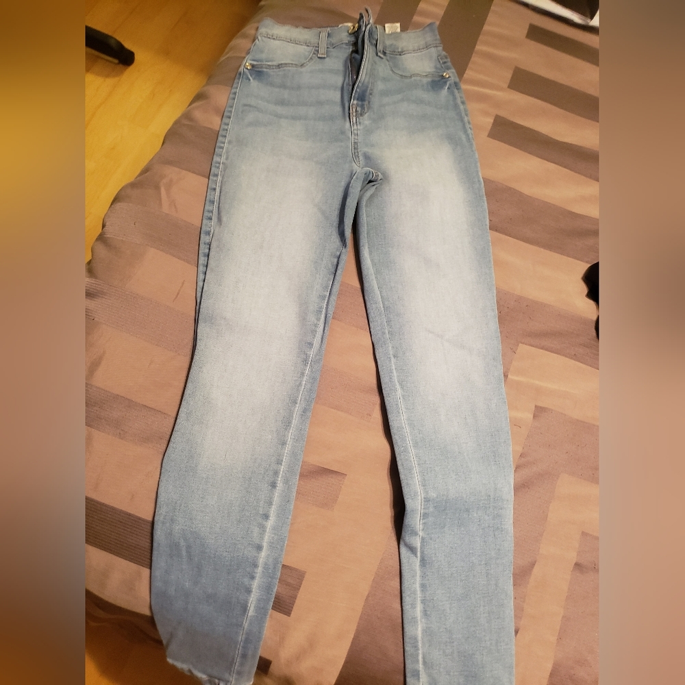 High waist size 5 jeans